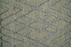 Custom Made Hand Knotted Modern Contemporary Gray Wool Area Rug
