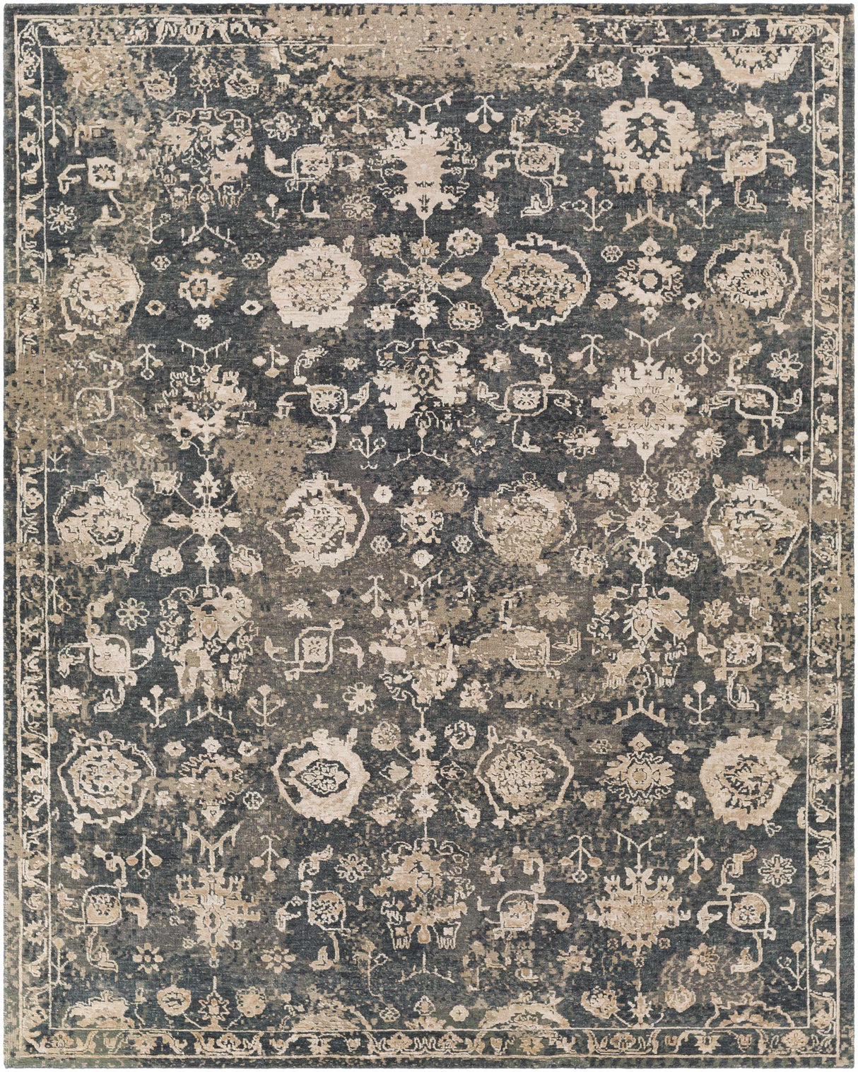 Cutlerville Handmade Wool Area Rug - Clearance