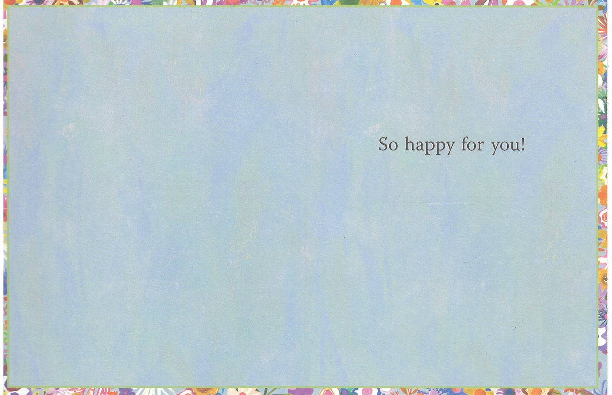 Congrats Bouquet Greeting Card