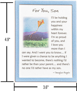 Easel-back Print with Magnet - For You, Son
