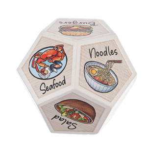 Dining Decider Charm -
