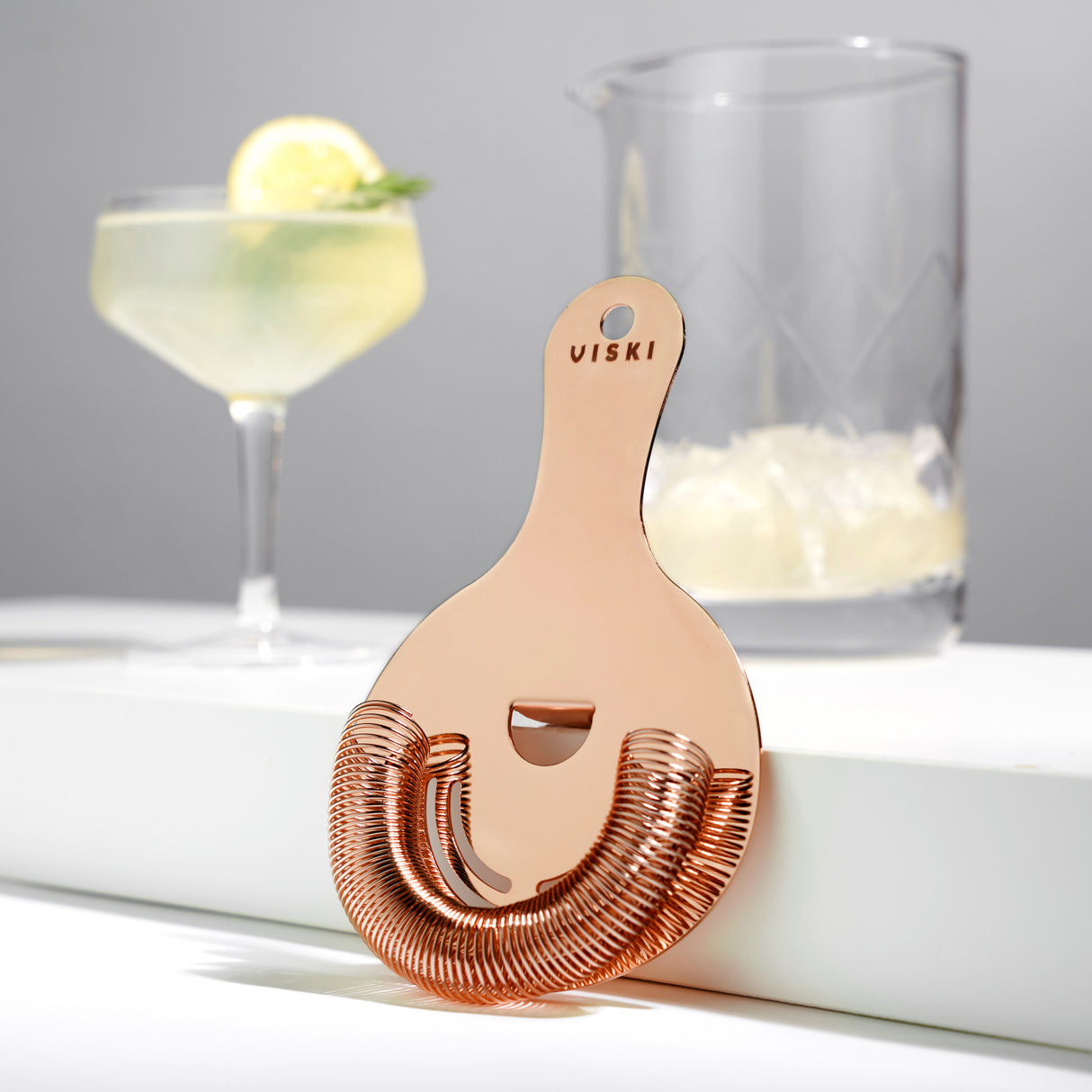 Summit hawthorne strainer in copper viski®