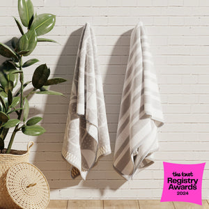 Cotton Velour Beach Towels 2-Pack - Maui Collection