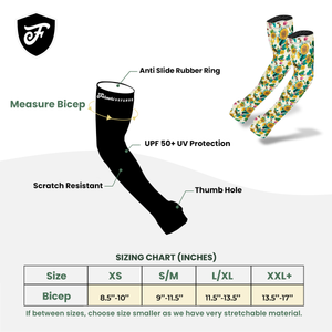 Protection Sleeves - Garden Flower - S/M
