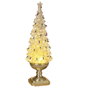 Vintage-Inspired Lighted Acrylic Christmas Tree