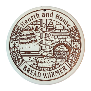 Bread Warmer Ceramic - Winter Hearth Brown