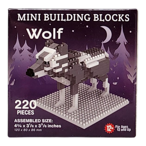 Mini Building Blocks - Wolf
