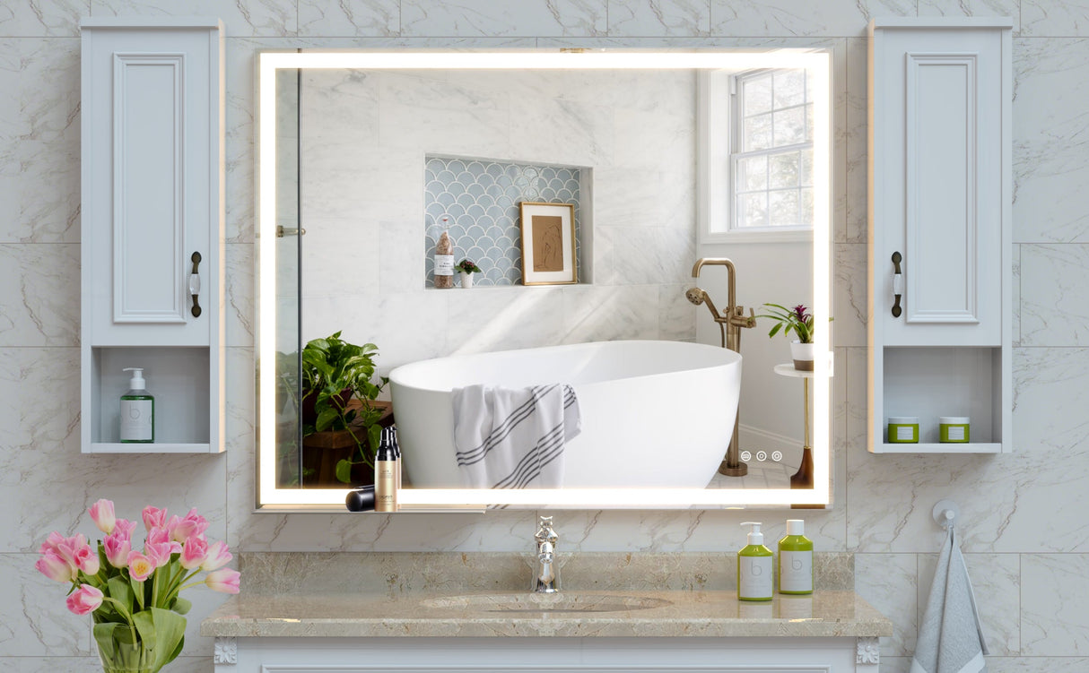 32x40 Inch LED Bathroom Vanity Mirror
