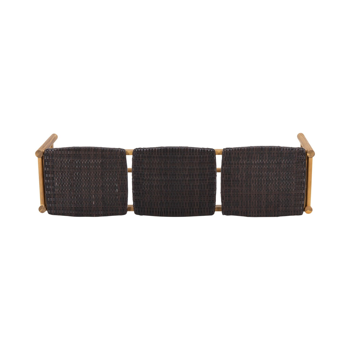 Cambria Rustic 3 Seater Bench - Teak