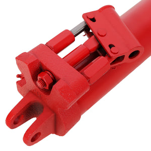 8 Ton Hydraulic Long Ram Jack - Dual Double Piston Pump, Clevis Base
