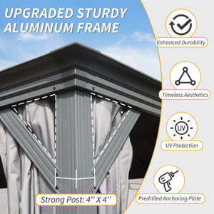 12' X 20' Hardtop Gazebo