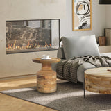 Haynes Solid Mango Accent Table in Natural