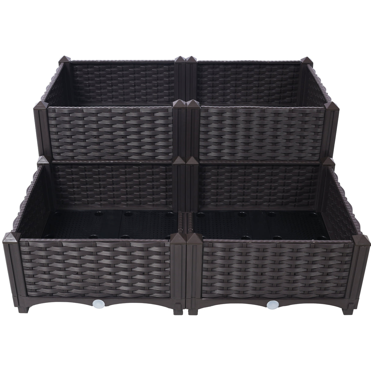 4 Piece Raised Garden Bed with Legs