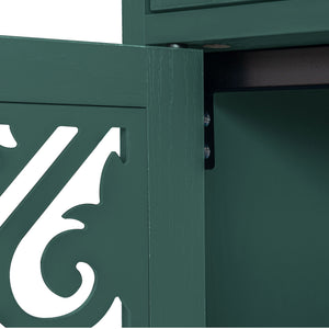 2 Door 2 Drawer Elegant Cabinet