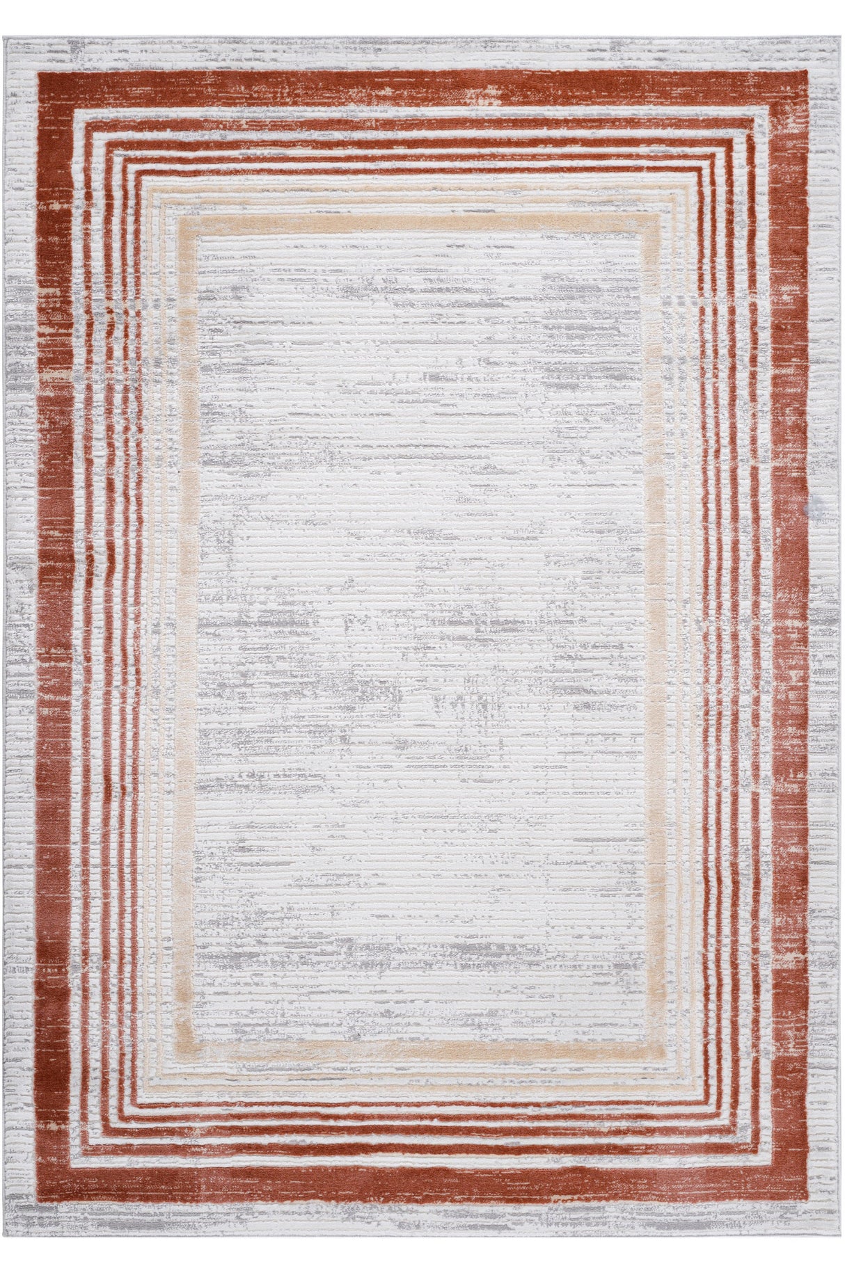 NAAR MARFI Collection Bordered Non-Shedding and Stain Resistant Area Rug