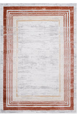 NAAR MARFI Collection Bordered Non-Shedding and Stain Resistant Area Rug