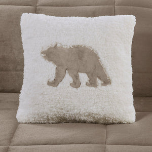 Full/Queen Plush to Sherpa Down Alternative Comforter Set