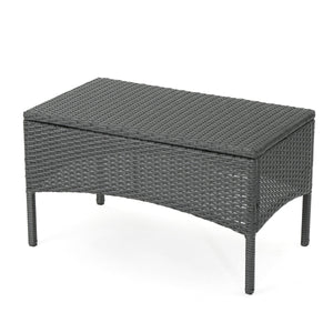 Cordoba KD Wicker 4 Piece Chat Set