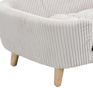 Elevated - Dog Bed Frame For Small Dog, Pet Couch Bed With Legs And Supportive Foam, Easy Assembly