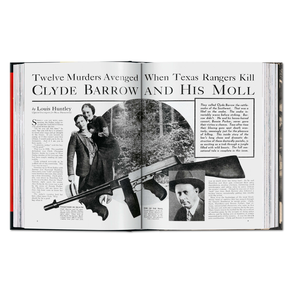 True Crime Detective Magazines. 1924–1969. 45th Ed. (German, French, English)