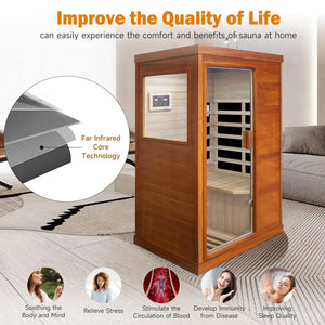 HOSAUNA Infrared Sauna Room - Single Room