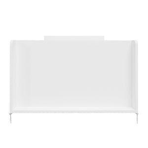 Wardrobe With 3 Drawers High Wardrobe Armoire With Rattan For Living Room Organizer - White