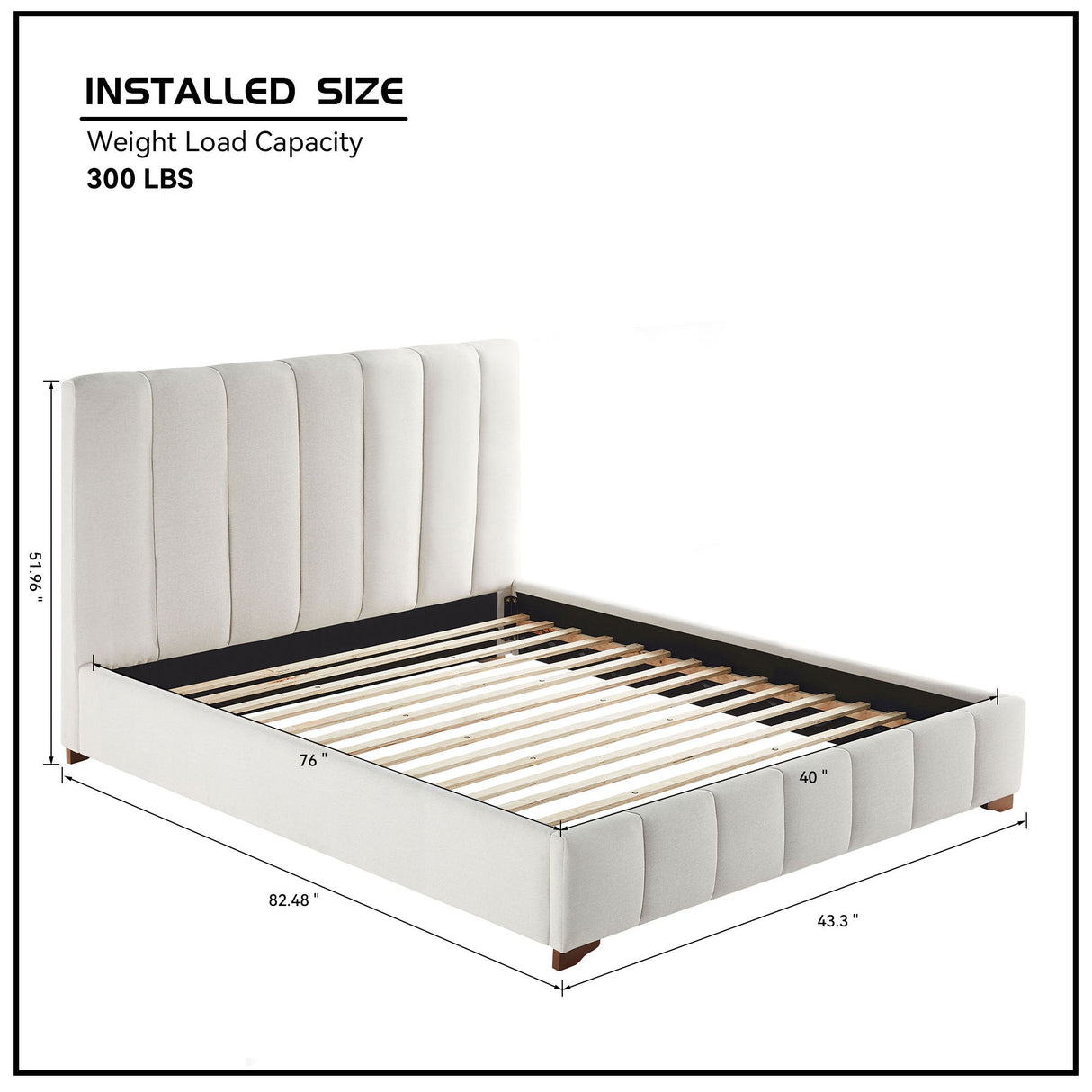 The Upholstered Wingback Bed – A Refined Union of Contemporary Comfort and Architectural Elegance