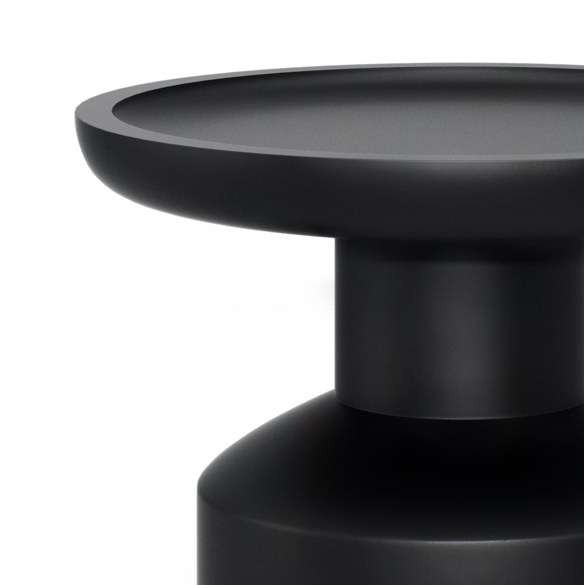 Handcrafted Wooden Accent Table with Sculptural Design - Multiple Colors