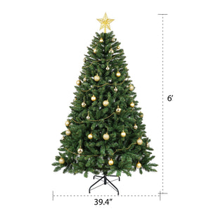Christmas Tree With Warm LEDs