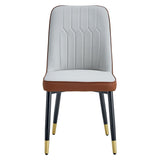 Modern Dining Chair with Metal Leg