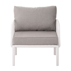 Outdoor Patio Club Chair, Waterproof Thick Cushion Deep Seating