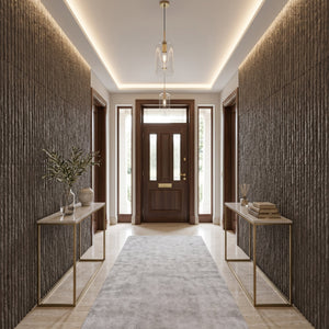 3D Faux Stone Wall Panels - 12 PCS PU Wainscoting
