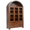 K&K 72.8" Tall Arched Pantry Cabinet