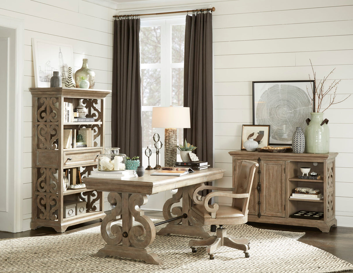 Tinley Park - Writing Desk - Dove Tail Gray