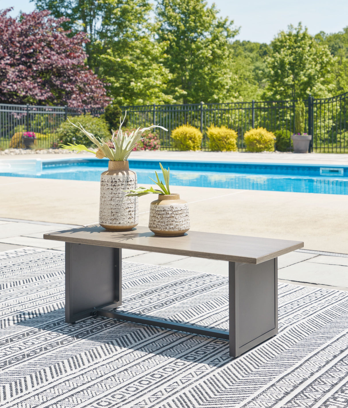 Bree Zee - Rectangular End Table - Brown