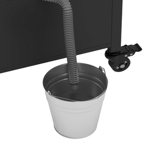 K&K 55.5" Outdoor Kitchen Island with Sink