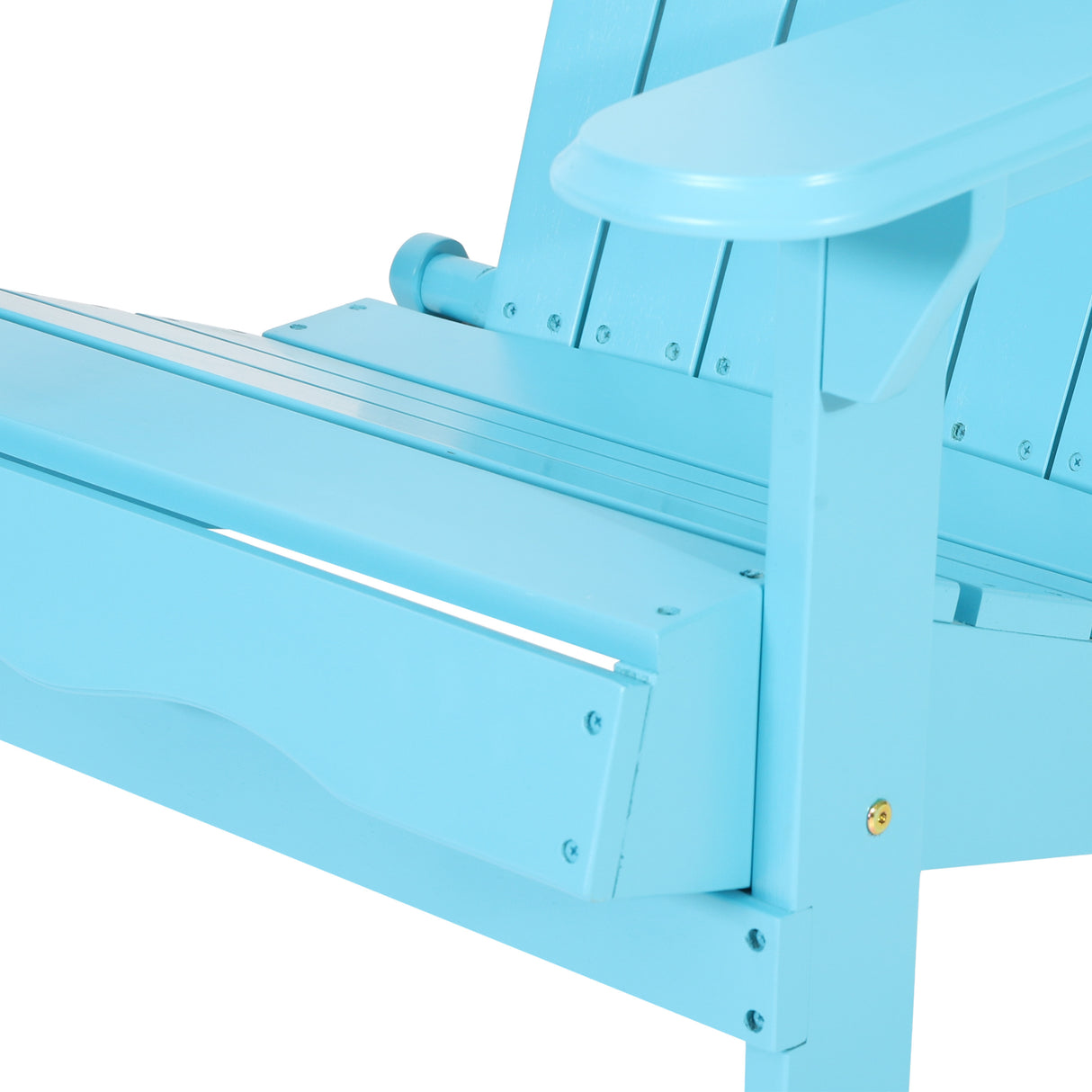 Malibu adirondack chair- teal by christopher knight home