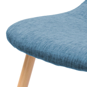Elegant Dining Chair Set With Fabric