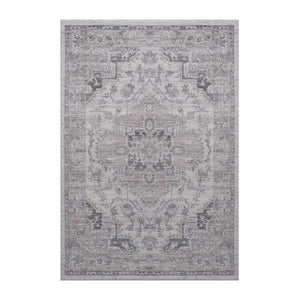 Marfi - 8' X 10' Oriental Area Rug - Ivory / Beige