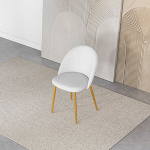 Marion - Dining Chair (Set of 2) - Gold / White