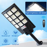 400 LED Solar Floodlights (2-Pack) Waterproof with Motion Sensor