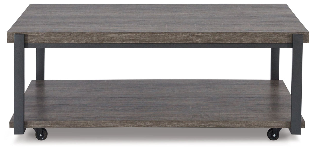 Wilmaden - Occasional Table Set (Set of 3) - Gray / Black