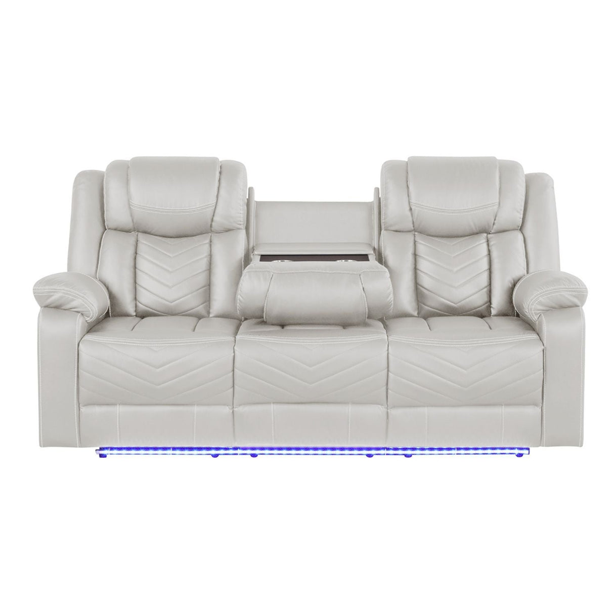 Challenger - LED Power Recliner Sofa