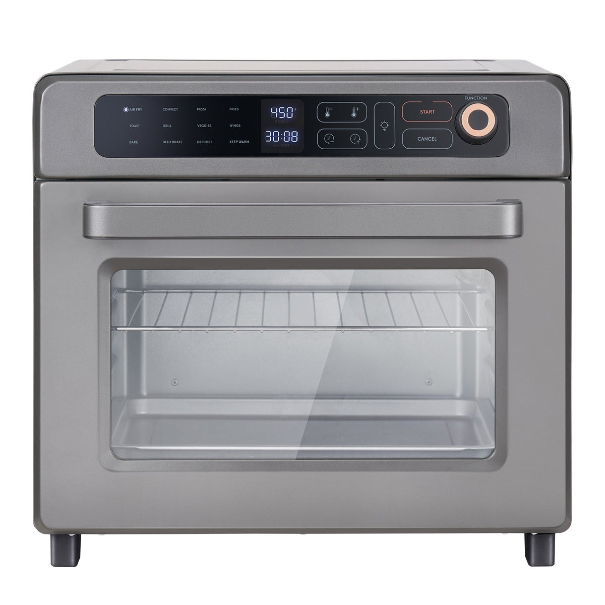 12-in-1 Air Fryer Toaster Oven 25L Stainless Steel 1700W