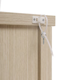 Sideboard Buffet Cabinet with 4 Doors and Adjustable Shelves