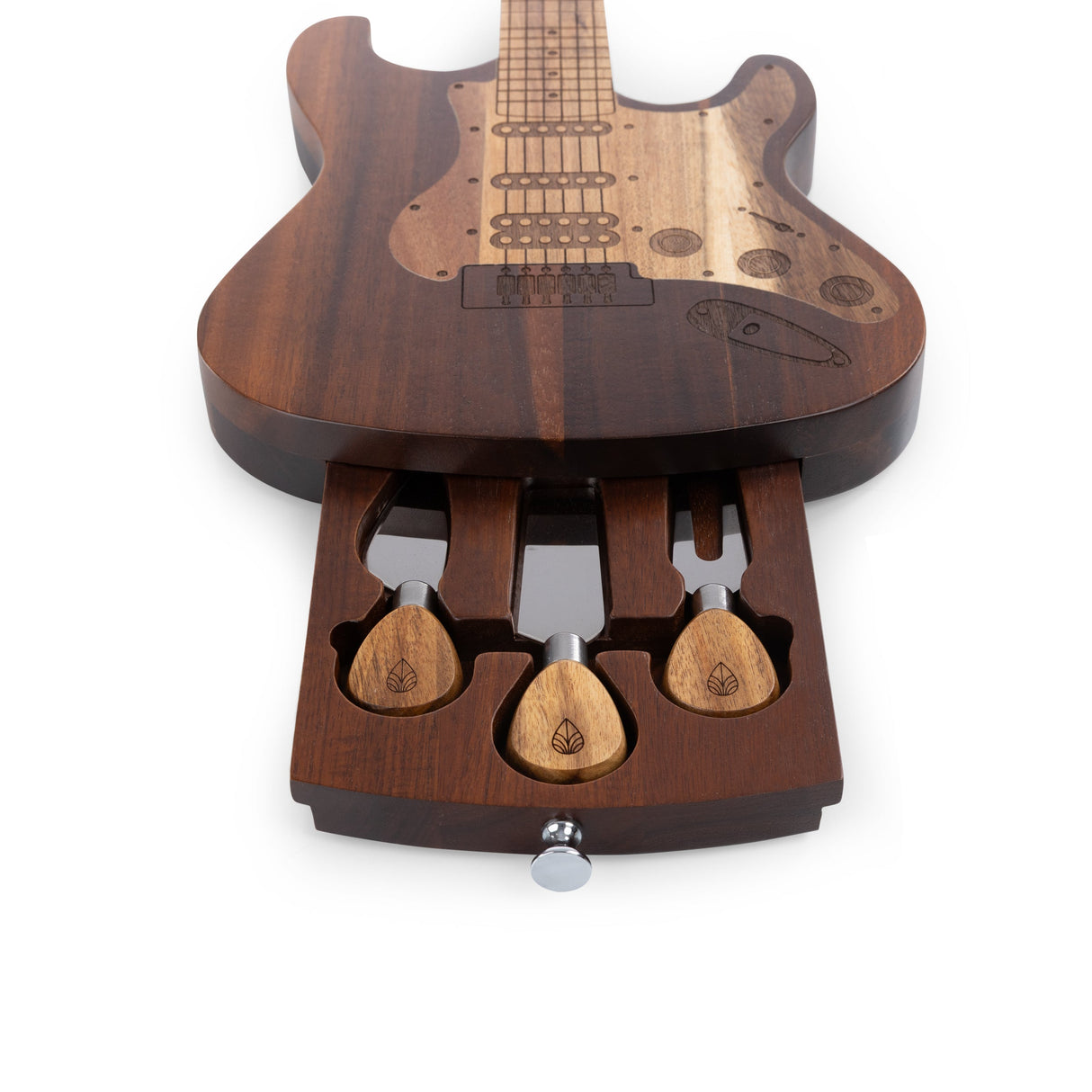 Guitar Legend Cheese Board & Tools Set