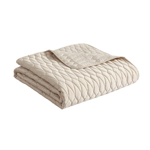 Milan 10 Pc Jacquard Comforter & Coverlet Ensemble