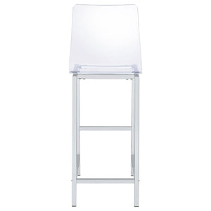 Bar Stools (Set of 2) - Clear