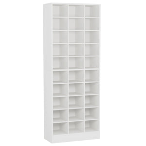 10 Tier Shoe Storage Cabinet With 30 Cubbies