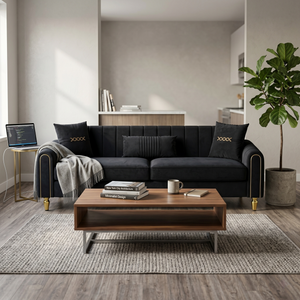 Modern 3-Seater Sofa Couch for Living Room